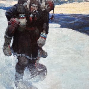 Lawson on His Back